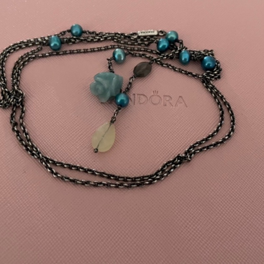 Authentic Rare Pandora “Holy Grail” necklace HTF